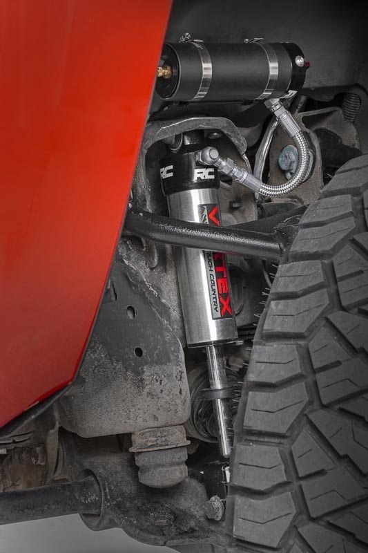 Rough Country - Vertex 2.5 Adjustable Front Shocks - 3-5 in. - Chevy/GMC 2500HD/3500HD (11-19)
