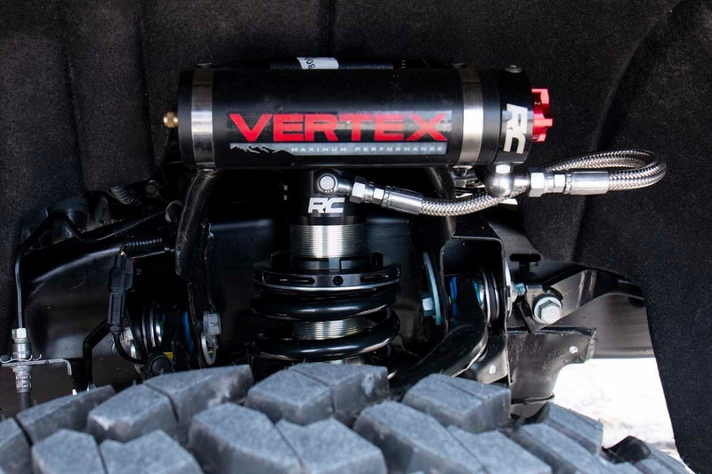 Rough Country - Vertex 2.5 Remote Reservoir Leveling Coilovers - 2 Inch - Chevy/GMC 1500 (07-18 & Classic)