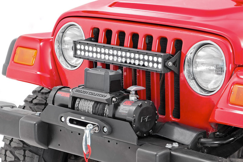 Rough Country - Winch Mounting Plate - Jeep Wrangler TJ (97-06)/Wrangler Unlimited (04-06)