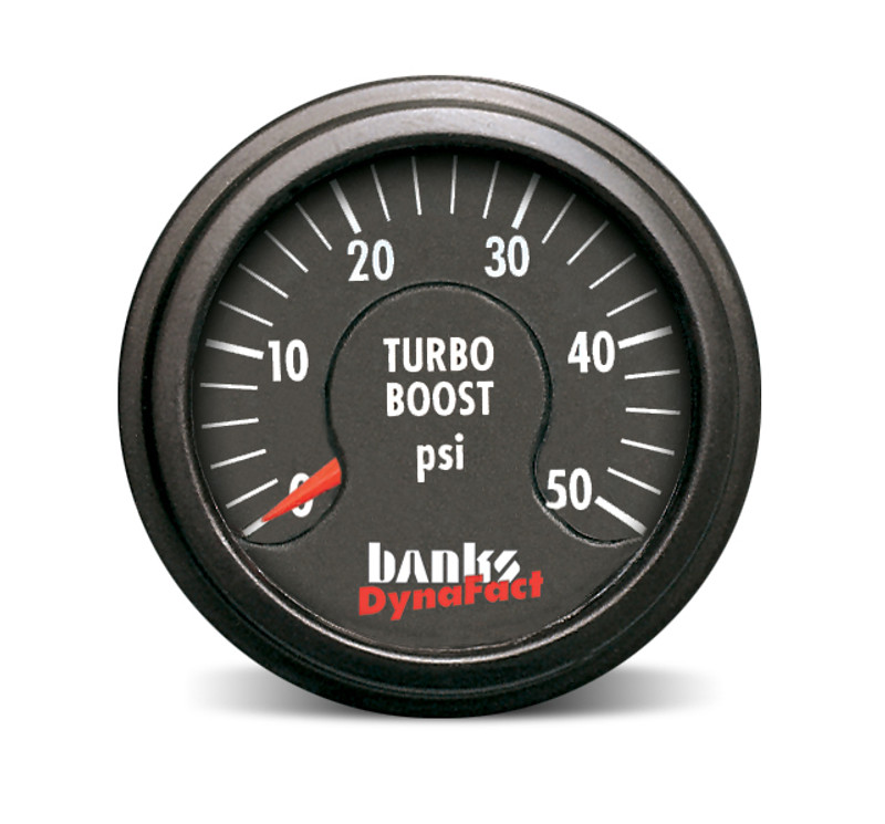 BANKS POWER DYNFACT BOOST GAUGE 64050 BOOST PRESSURE 0-15 PSI