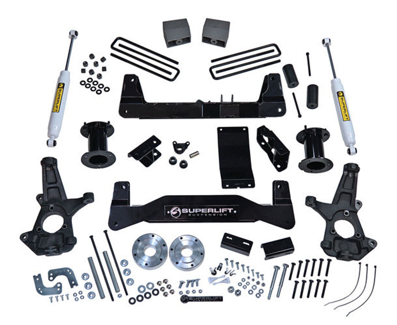 Super Lift 6.5 inch Lift Kit K162B 2007-2013 Chevy Silverado *