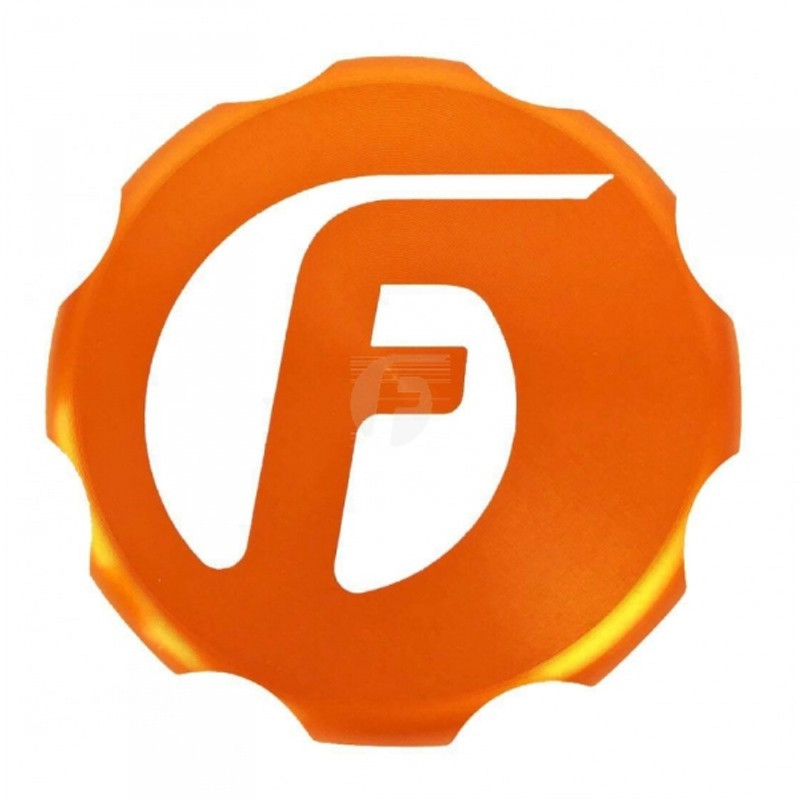 Fleece Performance Billet Oil Cap Cover For Cummins Orange