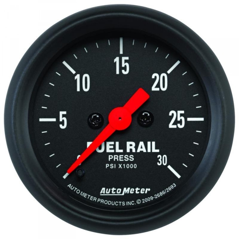 Autometer Z-series Fuel Rail Pressure Gauge For 03-07.5 Cummins 5.9l * 2686