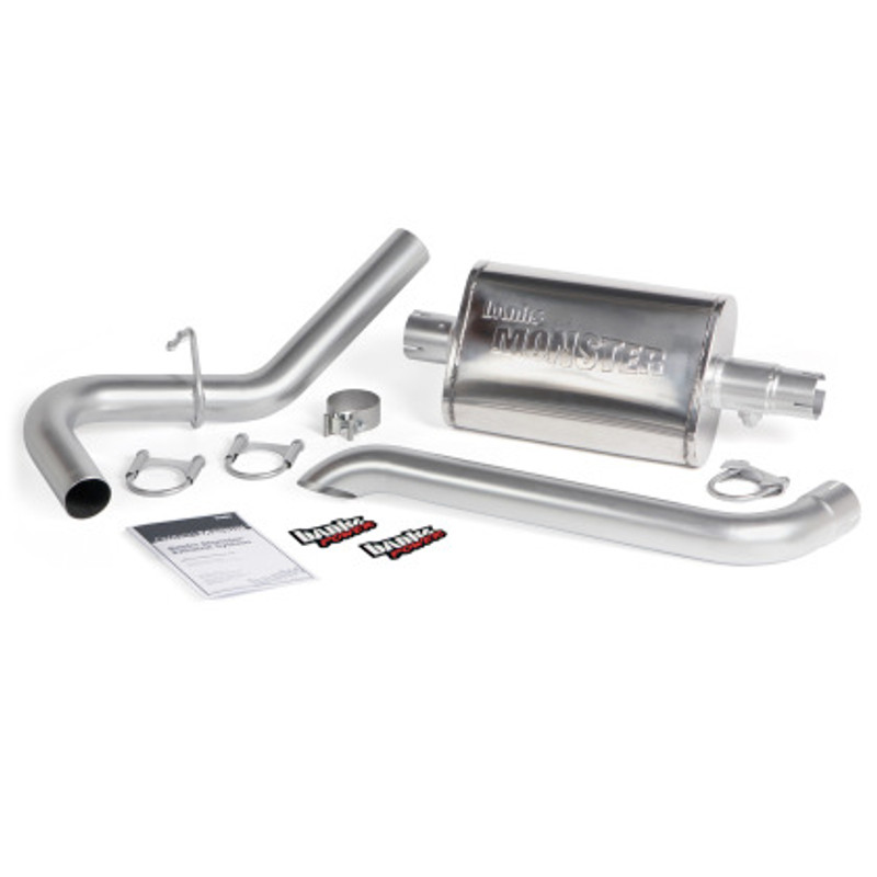 BANKS POWER For 87-01 Jeep 4.0l Cherokee Monster Exhaust System 51360