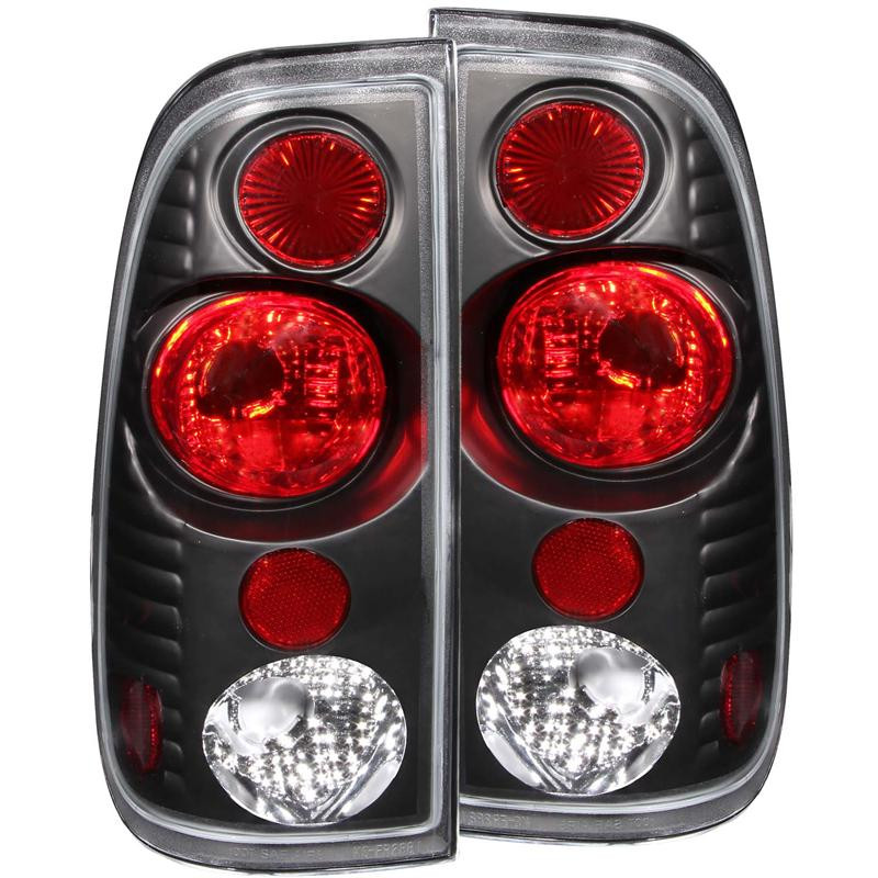 ANZO Taillights (black) For 1999-2007 Ford Super Duty 211065