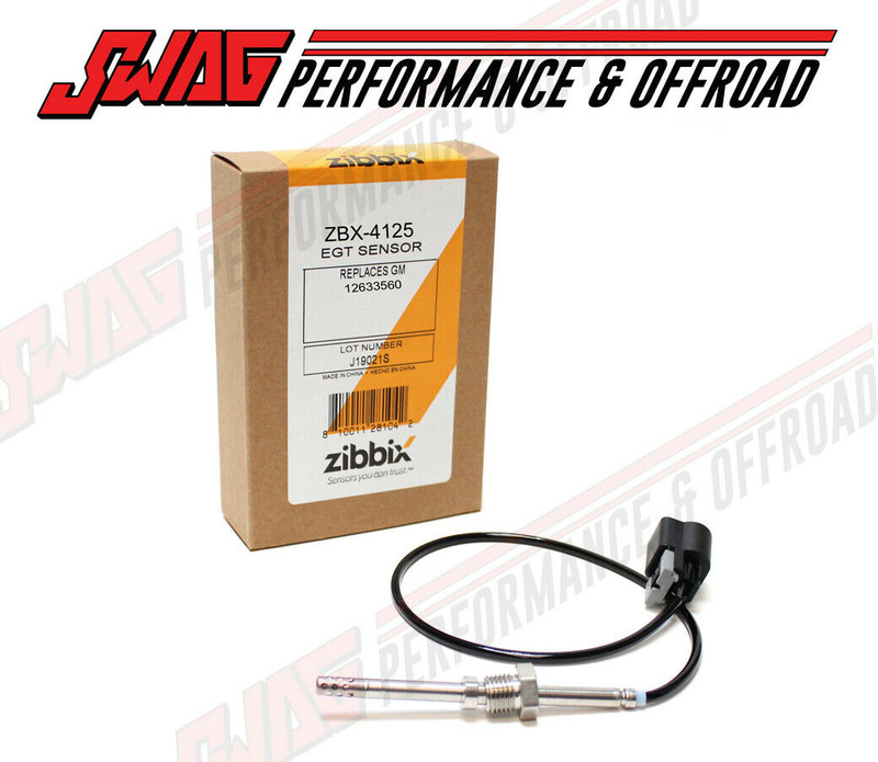 Zibbix EGT Sensor Exhaust Gas For 11-16 6.6L Duramax Diesel ZBX-4125