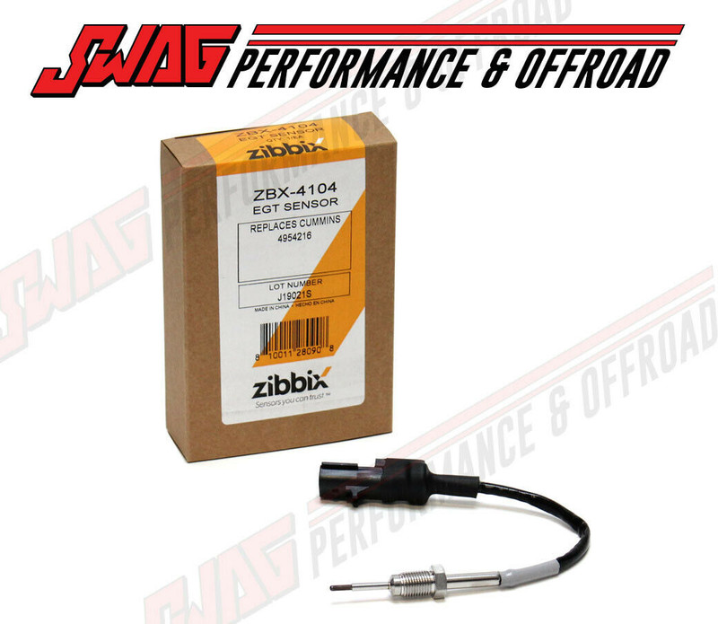 Zibbix EGT Sensor Exhaust Gas Temperature Sensor For Cummins ZBX-4104