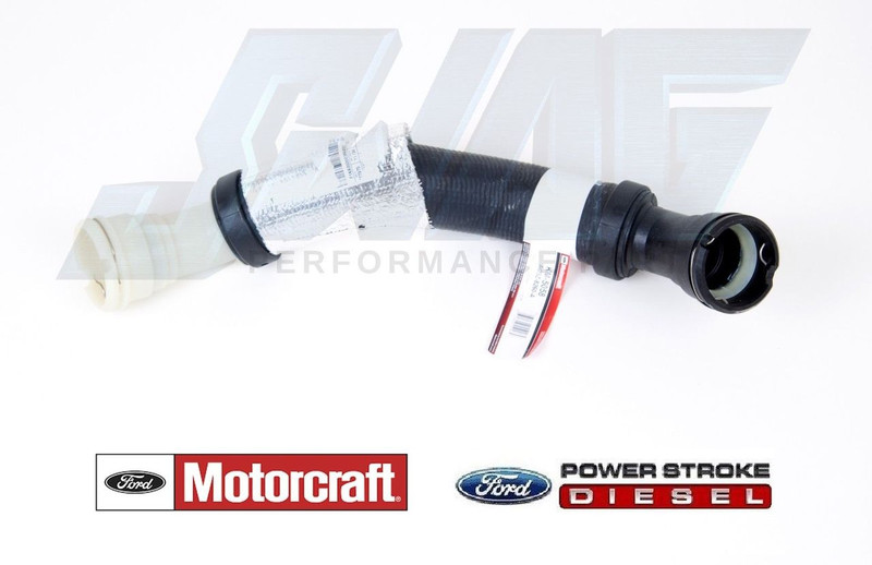 MOTORCRAFT 6.4L OEM UPPER RADIATOR HOSE