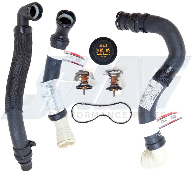 MOTORCRAFT 6.4L OEM RADIATOR HOSE SOLUTIONS KIT - UPDATED