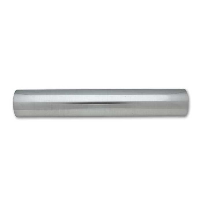 Vibrant 3.5" Polished Aluminum Straight Tubing Universal 2892