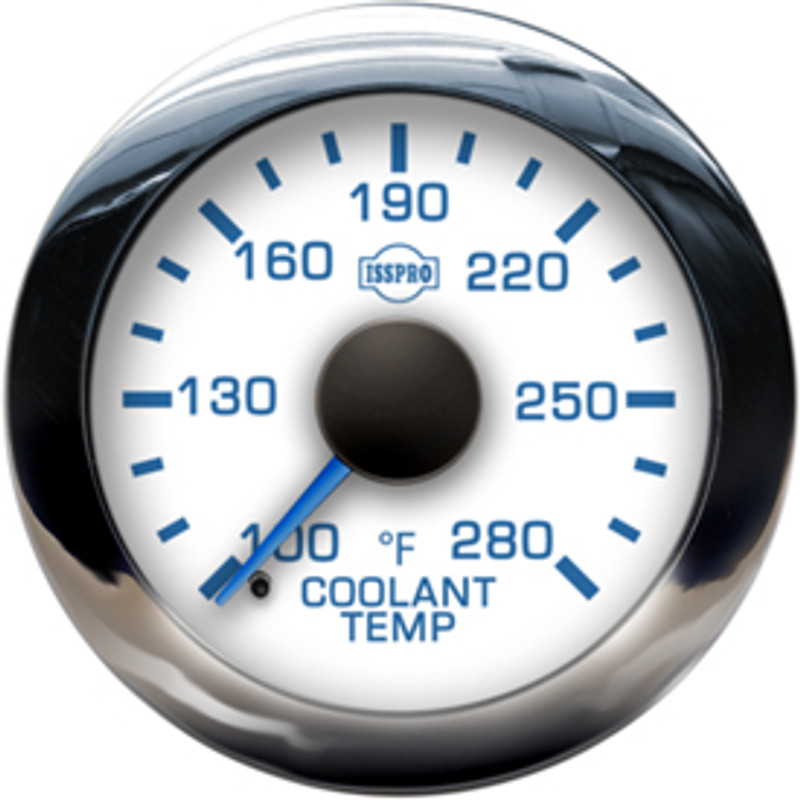 ISSPRO EV2 Coolant Temp Gauge 100-280F R13588