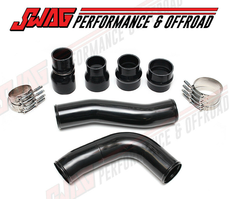 Swag  Performance Upgraded Intercooler Pipe & Boot Kit for 2010-2012* Ram 6.7L Cummins Diesel Black