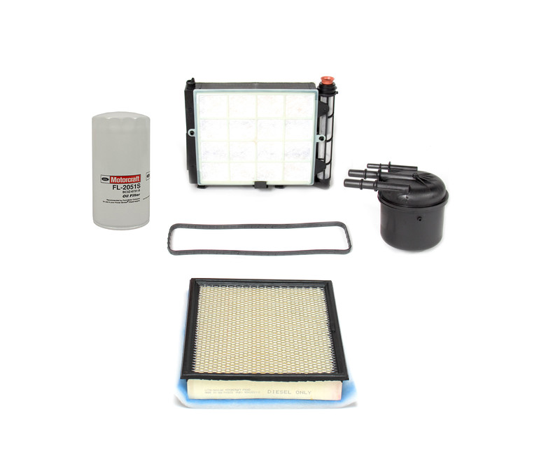 20-21 FORD 6.7 6.7L POWERSTROKE DIESEL MOTORCRAFT OEM OIL AIR & FUEL FILTER KIT