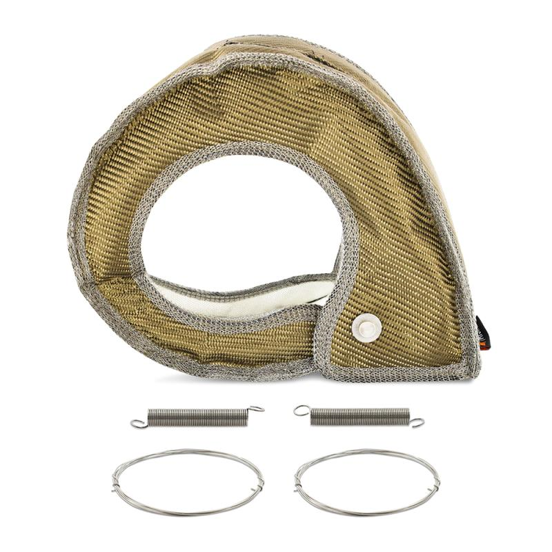 Mishimoto Titanium Turbo Blanket For 17-19 GM 6.6L Duramax