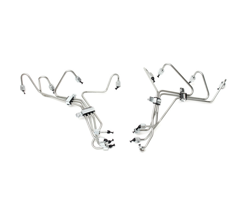 Fuel Injector / Injection Line Set Truck Only For 8393 Ford IDI 6.9