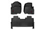 Rough Country Heavy Duty Floor Mats - Front and Rear Combo (Crew Cab Models) M-51712