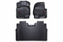 Rough Country Heavy Duty Floor Mats - Front and Rear Combo (SuperCrew Cab Models) M-51512