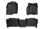 Rough Country Heavy Duty Floor Mats - Front and Rear Combo (Crew Cab Models) M-29913