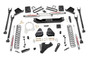 Rough Country 6-inch 4-Link Susp Lift Kit (Diesel Overload Spring Models w/ 4-inch Rear Axles) 50820