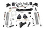 Rough Country 4.5in Ford Suspension Lift Kit w/V2 Shocks (17-19 F-250/350 4WD, Diesel) 50670