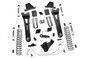 Rough Country 6in Ford Radius Arm Suspension Lift Kit w/ V2 Shocks (15-16 F-250) 54370