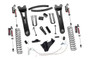 Rough Country 6in Ford Suspension Lift Kit, Radius Arms w/ Vertex Shocks (08-10 F-250/350 4WD) 53850