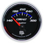 Autometer Gauge, Oil Temp, 2 1/16", 140-300°f, Electric, Cobalt 6148
