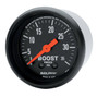 Autometer Gauge, Boost, 2 1/16", 35psi, Mechanical, Z-series 2616