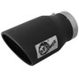 AFE 7" Black Exhaust Tip 5" IN X 7" OUT X 12" LONG 49T50702-B12