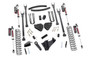 Rough Country 6 Inch Ford 4-Link Suspension Lift Kit w/Vertex Shocks 05-07 F-250/350 Gas-w/o Overloads  57850