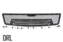 Rough Country Chevrolet Mesh Grille 30 Inch Dual Row Black Series w/Cool White DRL LED 07-13 Silverado 1500  70196DRL