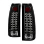 Spyder Auto LED Tail Lights - Black 5001351