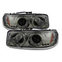Spyder Auto Projector Headlights - LED Halo - LED - Smoke - 5009371