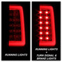 Spyder Auto Version 3 Light Bar LED Tail Lights - Black Smoke 5084095