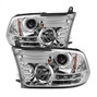 Spyder Auto Projector Headlights - Light Bar DRL - Chrome 5080905