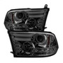 Spyder Auto Projector Headlights - Halogen - Light Bar DRL - Smoke - Low H1 5081742
