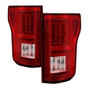Spyder Auto Light Bar LED Tail Lights - Red Clear 5083692