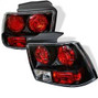 Spyder Auto Euro Style Tail Lights - Black 5003669