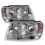 Spyder Auto Projector Headlights - LED Halo - LED - Chrome - 5011152