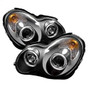 Spyder Auto Projector Headlights - Halogen - LED Halo - Black - High H1 - Low H7 5011251