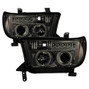 Spyder Auto Projector Headlights - LED Halo - LED - Smoke 5012043