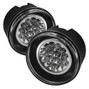 Spyder Auto LED Fog Lights with Switch - Clear 5015686