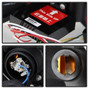 Spyder Auto Projector Headlights - Light Tube DRL - Black - High H1 - Low H1 5079503