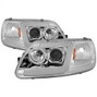 Spyder Auto Projector Headlights - Light Bar DRL LED - Chrome 5084644