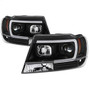 Spyder Auto Version 2 Light Bar Projector Headlights - Black 5085221