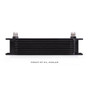 Mishimoto Universal 10 Row Oil Cooler Kit, Black MMOC-UBK