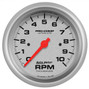 AutoMeter GAUGE, TACHOMETER, 3 3/8", 10K RPM, IN-DASH, ULTRA-LITE 4497