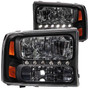 Anzo USA Crystal Headlight Set 111106