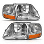 Anzo USA Crystal Headlight Set 111438