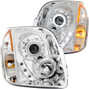 Anzo USA Projector Headlight Set w/Halo 111147